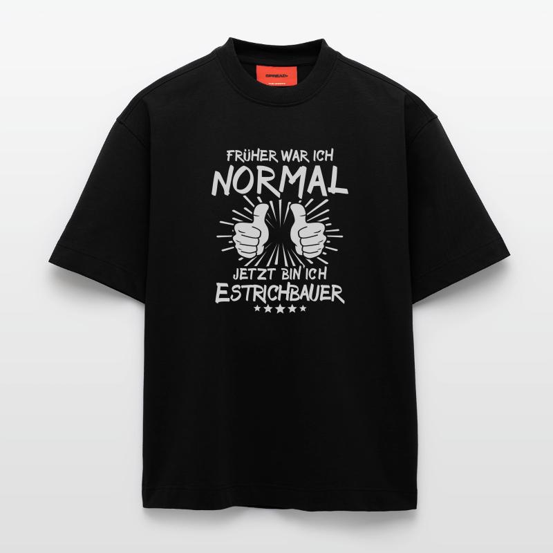 Constructeur de tables T-shirt bio épais oversize fabriqué en UE