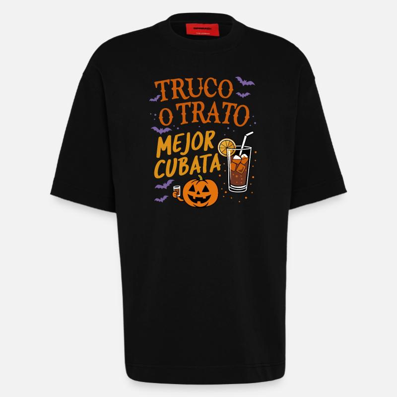 Süßes oder Saures Beste Cubata - Heavyweight T-Shirt - made by SPREAD  - SOLID BLACK