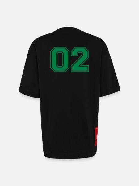 02 - Heavyweight T-Shirt - made by SPREAD - SOLID BLACK