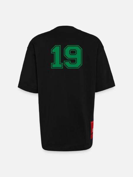 19 - Heavyweight T-Shirt - made by SPREAD - SOLID BLACK