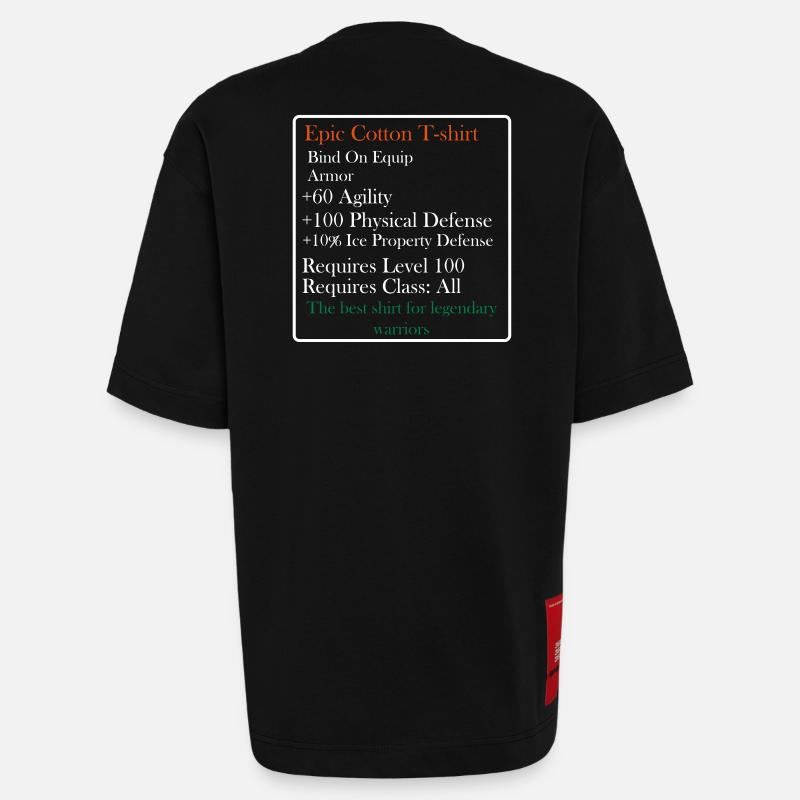Poles rpg 1 - Heavyweight T-Shirt - made by SPREAD  - SOLID BLACK