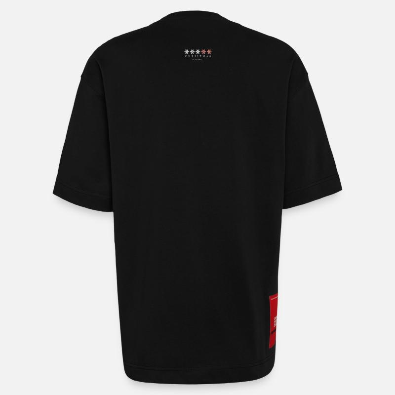 Christmas Loading - Heavyweight T-Shirt - made by SPREAD - SOLID BLACK