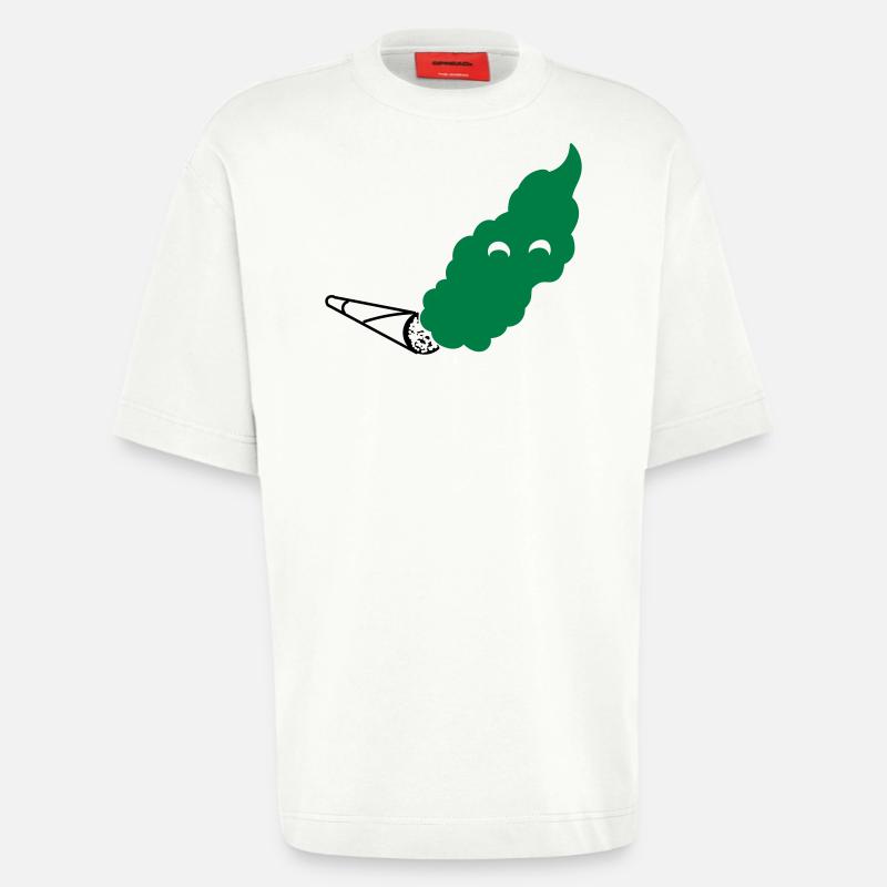 Joint - Heavyweight T-Shirt - made by SPREAD  - OFF WHITE