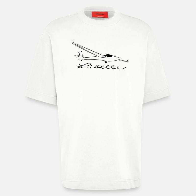 libelle_winglets - Heavyweight T-Shirt - made by SPREAD  - OFF WHITE
