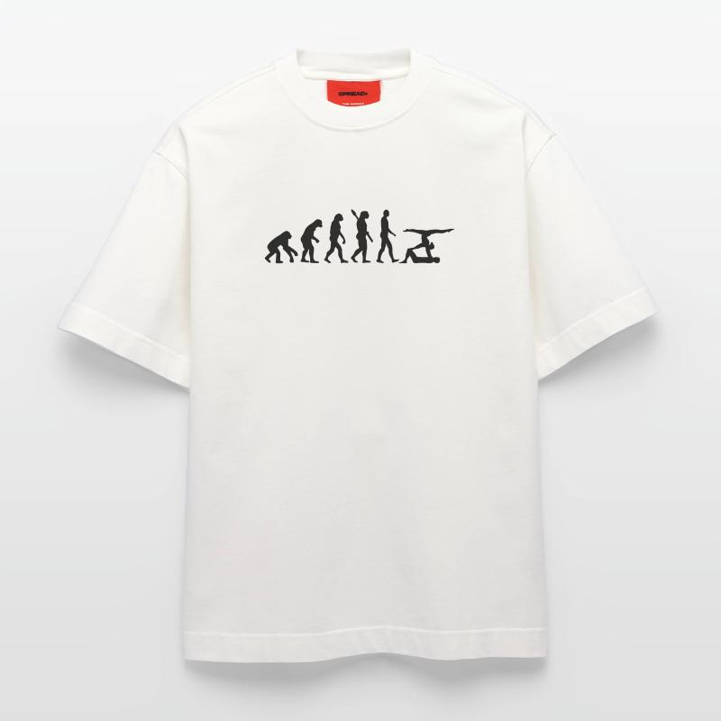 Evolution Acrobatics Heavyweight T-Shirt - made by SPREAD 