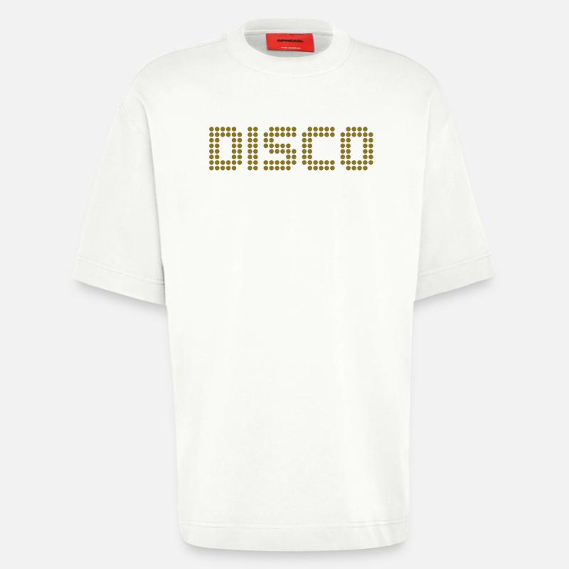 Disko - Heavyweight T-Shirt - made by SPREAD  - OFF WHITE