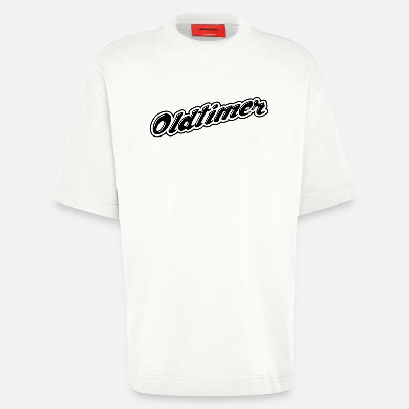 Oldtimer - Heavyweight T-Shirt - made by SPREAD  - OFF WHITE