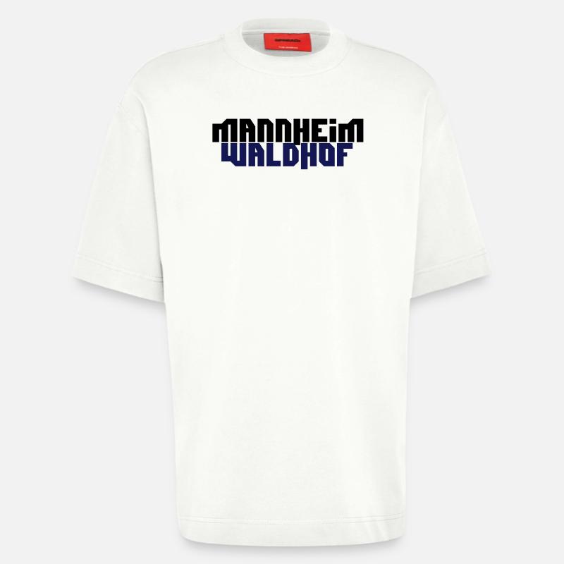 mannheim waldhof - Heavyweight T-Shirt - made by SPREAD - OFF WHITE