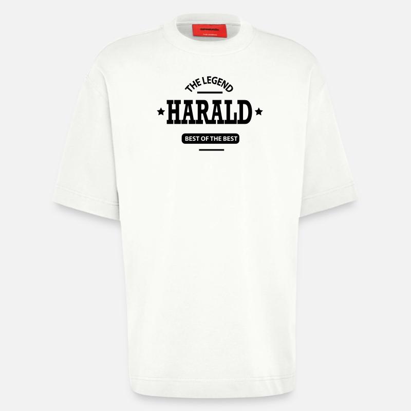 harald - Heavyweight T-Shirt - made by SPREAD - OFF WHITE