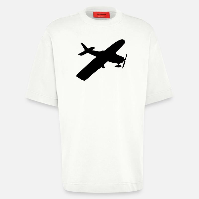 Luftstrahl - Heavyweight T-Shirt - made by SPREAD  - OFF WHITE