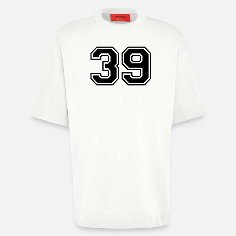 39 - Heavyweight T-Shirt - made by SPREAD  - OFF WHITE