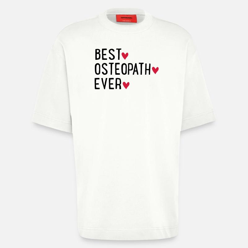 Bester Osteopath - Heavyweight T-Shirt - made by SPREAD  - OFF WHITE