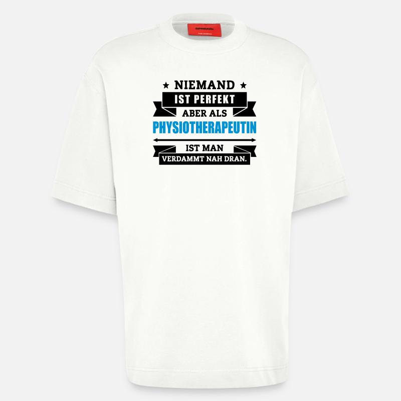 Fun Physiotherapeutin - Heavyweight T-Shirt - made by SPREAD - OFF WHITE