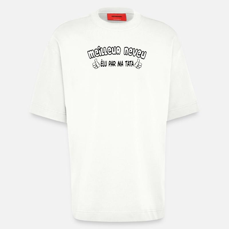 BESTER Neffe - Heavyweight T-Shirt - made by SPREAD  - OFF WHITE