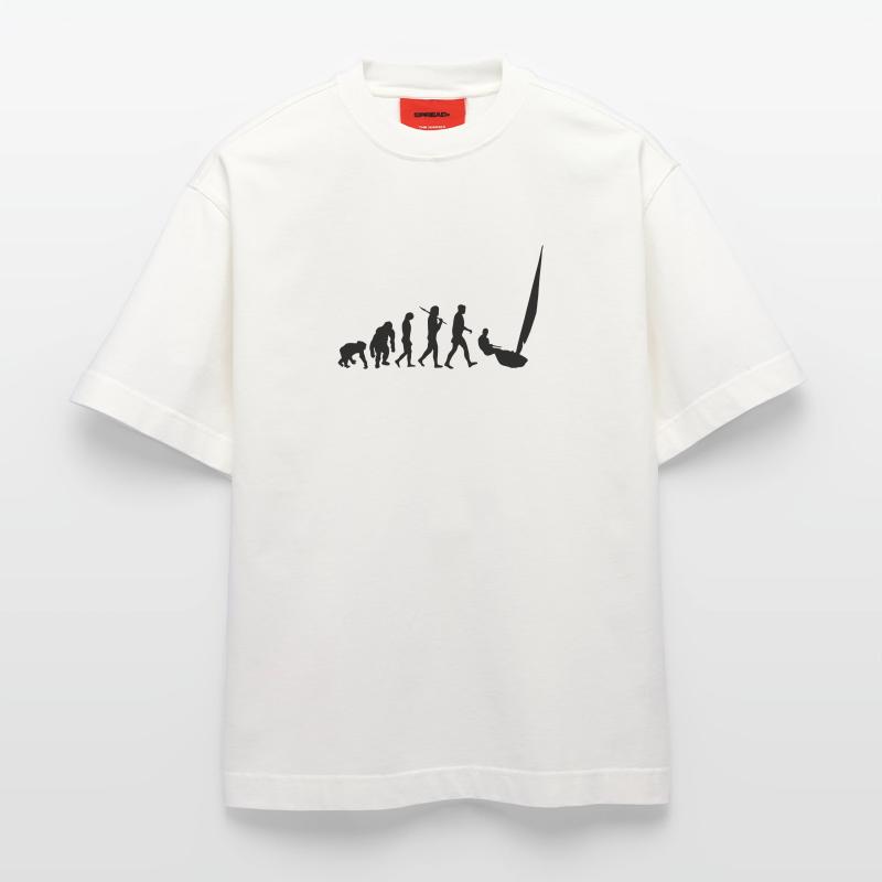 Evolution Voile T-shirt bio épais oversize fabriqué en UE