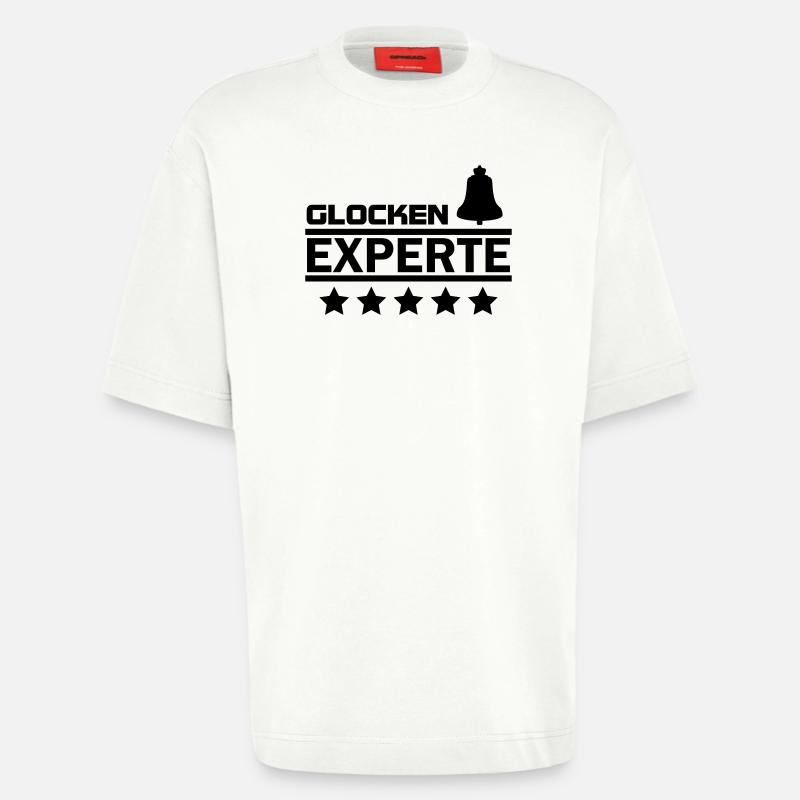 glocken experte - Heavyweight T-Shirt - made by SPREAD - OFF WHITE