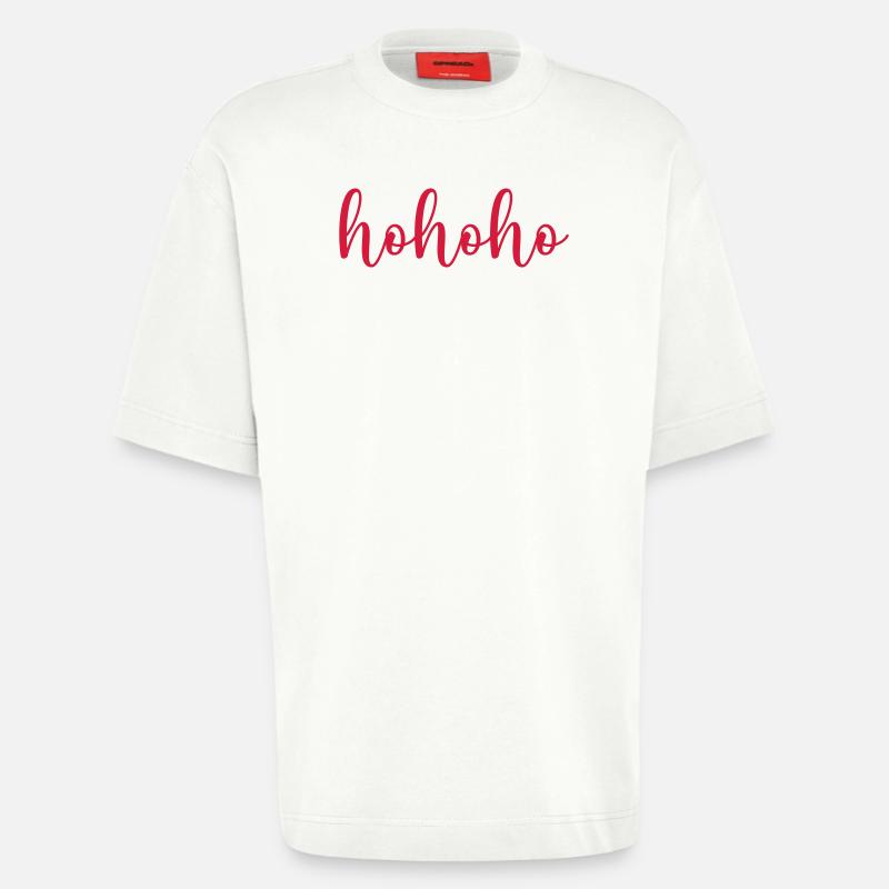 hohoho - Heavyweight T-Shirt - made by SPREAD  - OFF WHITE