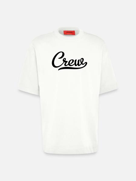 Crew - Heavyweight T-Shirt - made by SPREAD - OFF WHITE