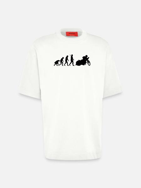 Speedway - Heavyweight T-Shirt - made by SPREAD - OFF WHITE