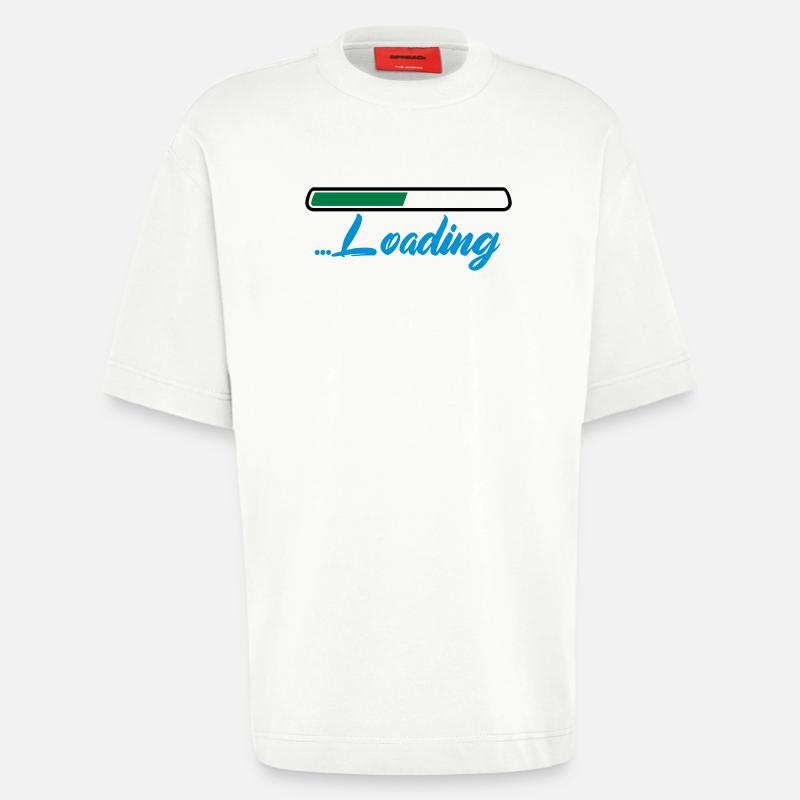 loading - Heavyweight T-Shirt - made by SPREAD  - OFF WHITE