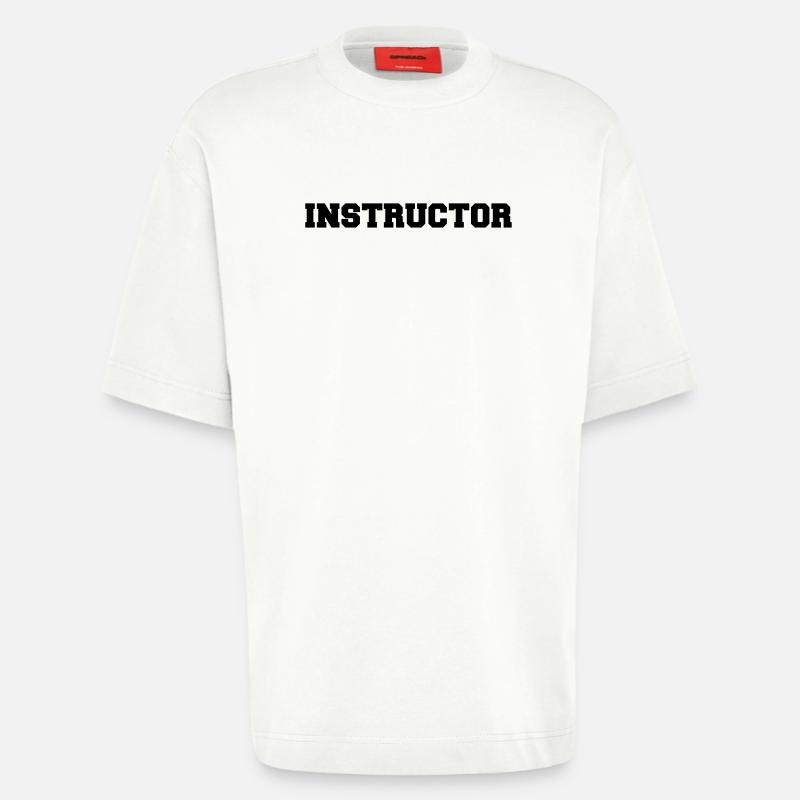 Instructor - Heavyweight T-Shirt - made by SPREAD - OFF WHITE