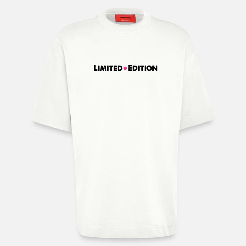 Édition limitée - T-shirt bio épais oversize fabriqué en UE - OFF WHITE
