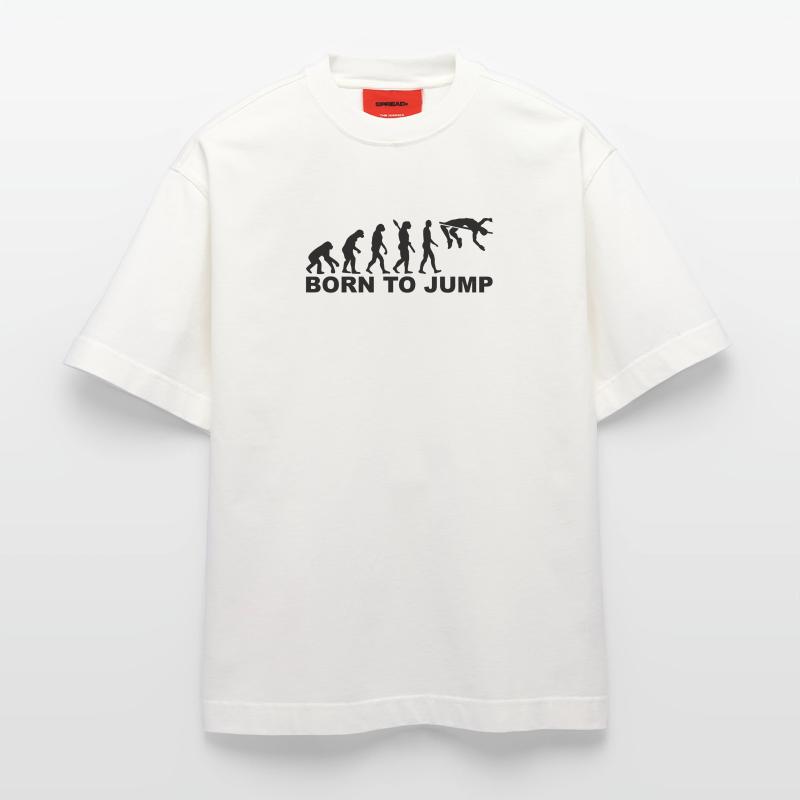 Evolution High jump Heavyweight T-Shirt - made by SPREAD 