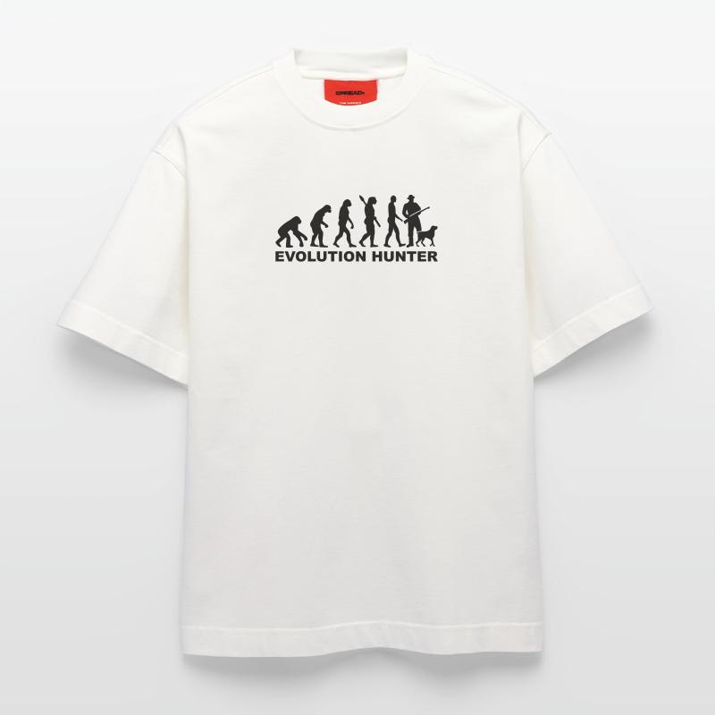 Evolution Hunter T-shirt bio épais oversize fabriqué en UE