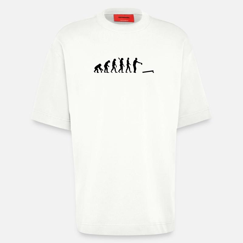 Cornhole - Heavyweight T-Shirt - made by SPREAD  - OFF WHITE