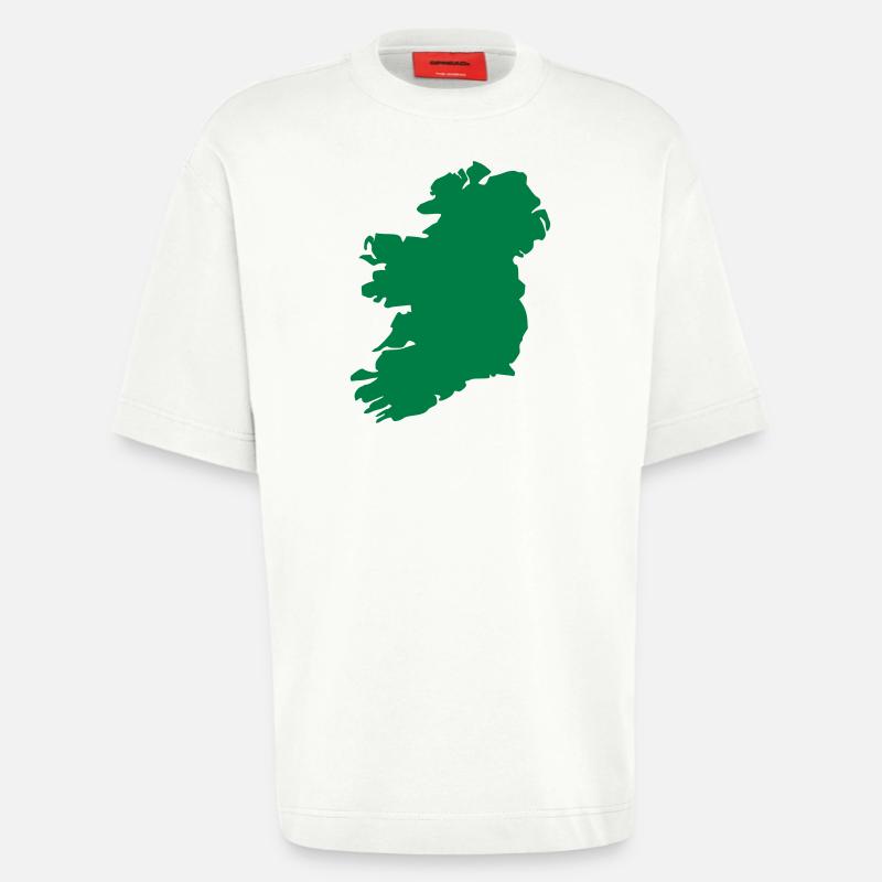 Irland - Heavyweight T-Shirt - made by SPREAD - OFF WHITE