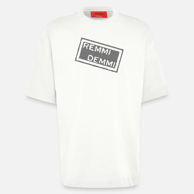 remmidemmi - Heavyweight T-Shirt - made by SPREAD - OFF WHITE