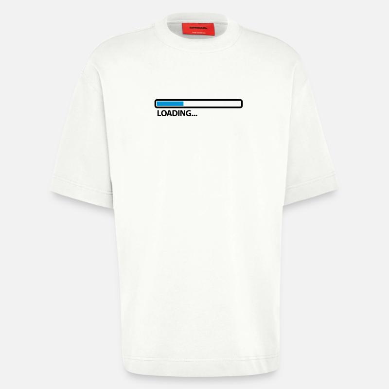 loading_2c - Heavyweight T-Shirt - made by SPREAD  - OFF WHITE