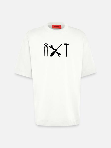 Tools - Heavyweight T-Shirt - made by SPREAD - OFF WHITE