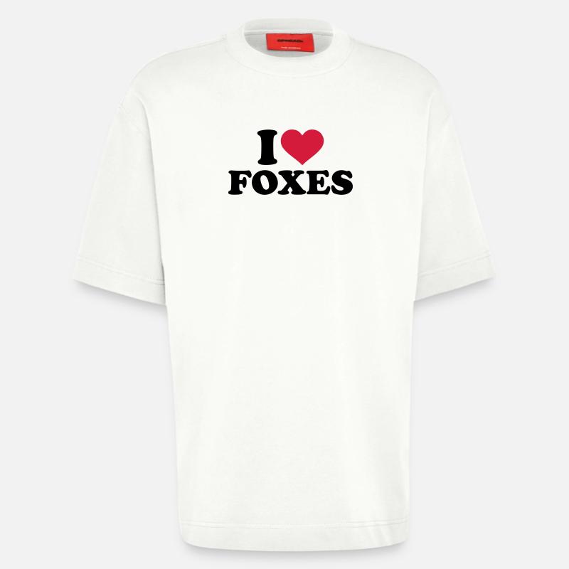 Fuchs - Heavyweight T-Shirt - made by SPREAD  - OFF WHITE
