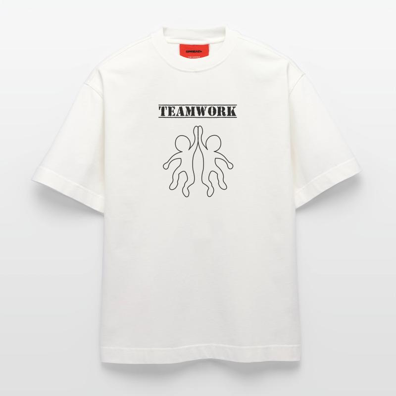 teamwork_01 Heavyweight T-Shirt - made by SPREAD 