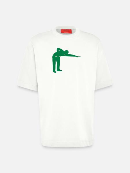 Pool billards - Heavyweight T-Shirt - made by SPREAD  - OFF WHITE