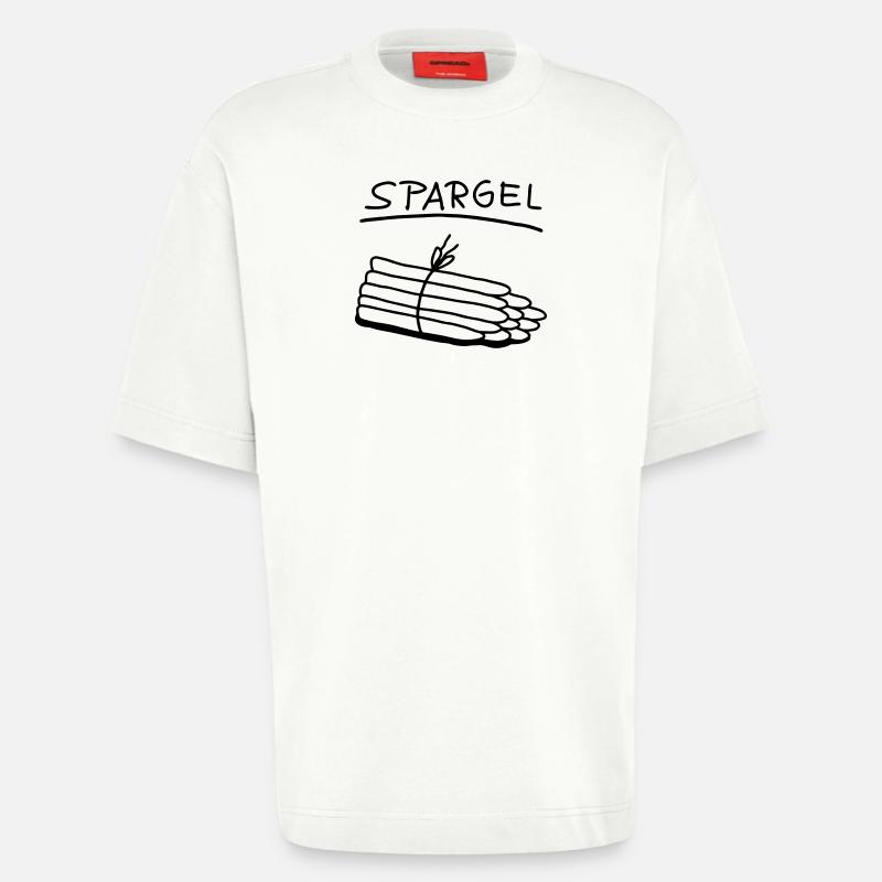 Spargel - Spargelzeit - Heavyweight T-Shirt - made by SPREAD  - OFF WHITE