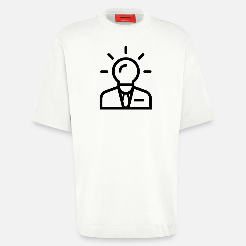 Geschäftsidee - Heavyweight T-Shirt - made by SPREAD  - OFF WHITE