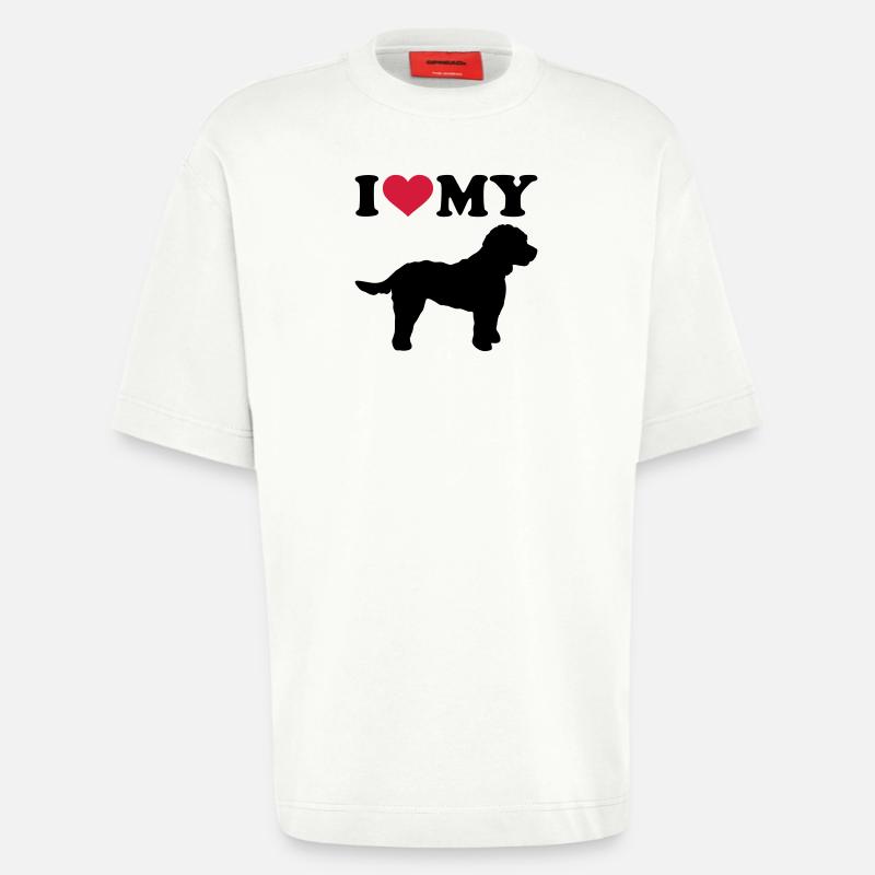Cockapoo - Heavyweight T-Shirt - made by SPREAD  - OFF WHITE