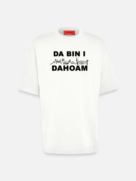 Da bin I Dahoam - Heavyweight T-Shirt - made by SPREAD  - OFF WHITE