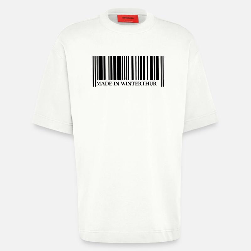 Made in Winterthur - Heavyweight T-Shirt - made by SPREAD  - OFF WHITE