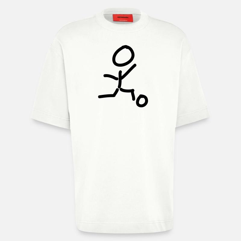fußball - Heavyweight T-Shirt - made by SPREAD - OFF WHITE