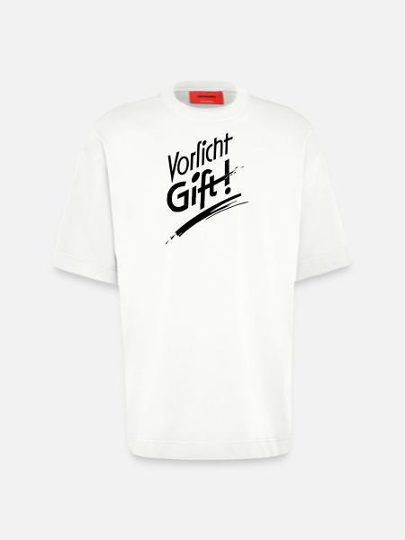 Vorsicht Gift - Heavyweight T-Shirt - made by SPREAD  - OFF WHITE