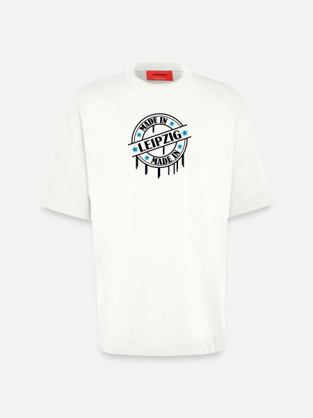 made_in_leipzig_02 - Heavyweight T-Shirt - made by SPREAD - OFF WHITE