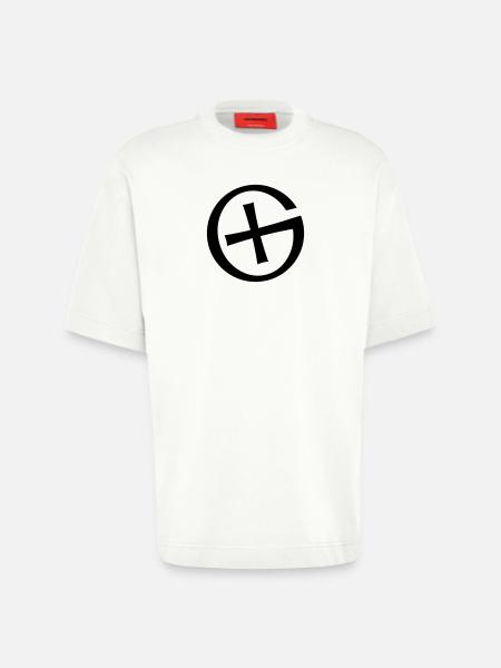 Geocaching Logo - Heavyweight T-Shirt - made by SPREAD - OFF WHITE