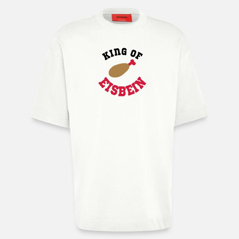 kochen - Heavyweight T-Shirt - made by SPREAD  - OFF WHITE