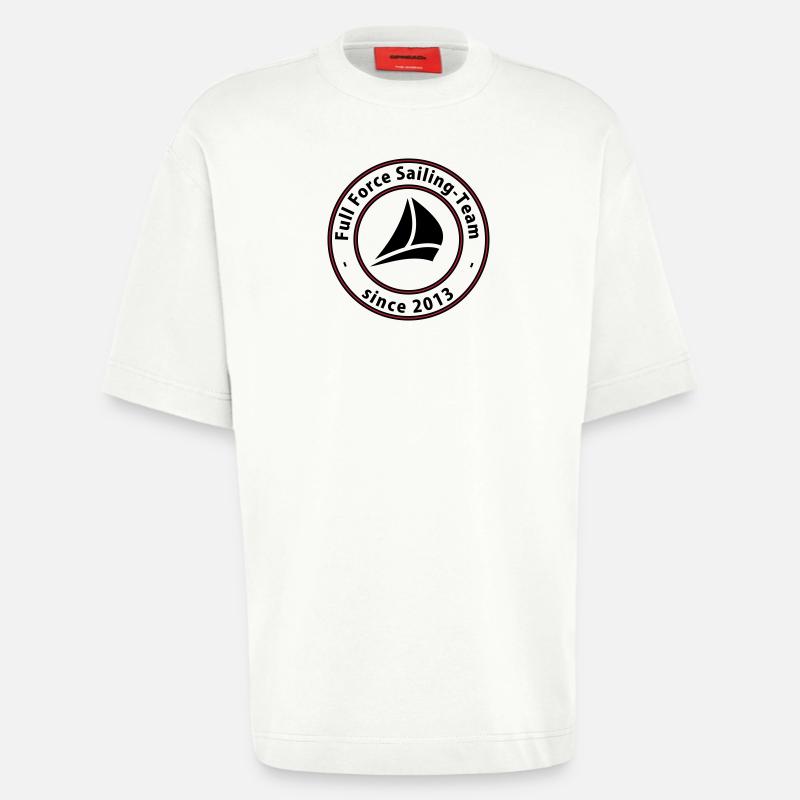 Full Force Sailing neutral - Heavyweight T-Shirt - made by SPREAD  - OFF WHITE
