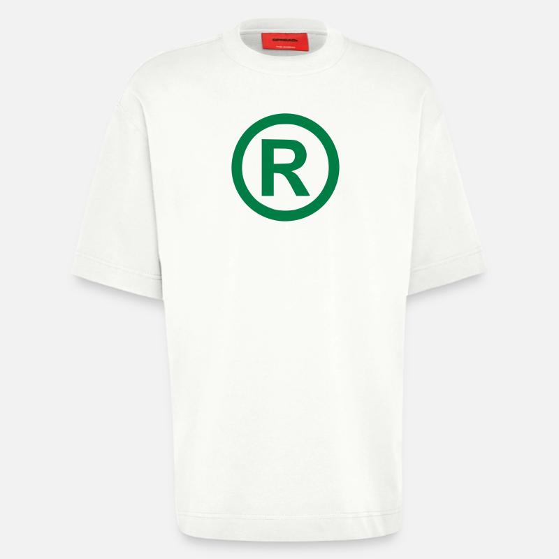 Registered - Heavyweight T-Shirt - made by SPREAD  - OFF WHITE