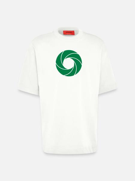Aperture / Blende (1c) - Heavyweight T-Shirt - made by SPREAD  - OFF WHITE