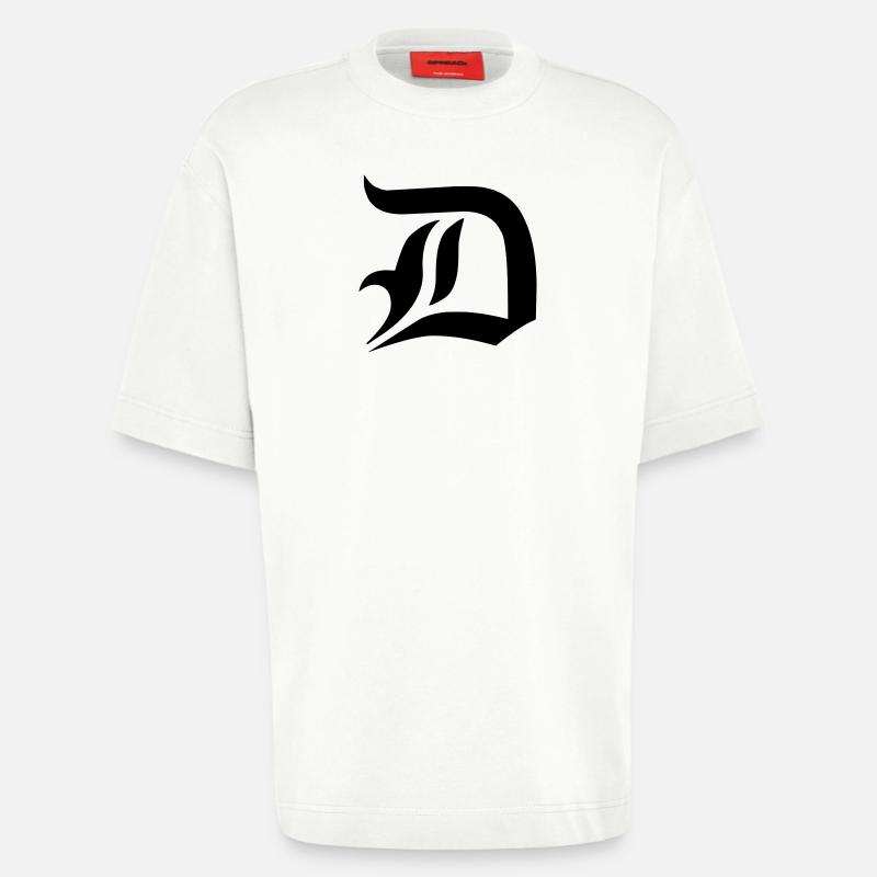 D - T-shirt bio épais oversize fabriqué en UE - OFF WHITE
